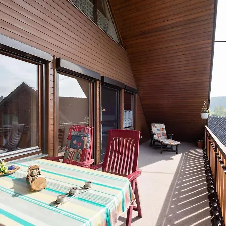 With Balcony In The Black Forest Apartment Niedereschach